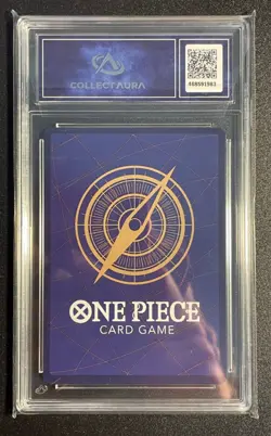 Carte One Piece Monkey D. Luffy Collect Aura 9.5 OP10/118 Sang Royal FR - Image 2