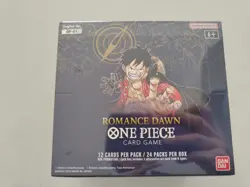 Box One Piece OP 01 Romance Dawn BLUE BOTTOM New Sealed FIRST WAVE 1st Print ENG - Image 1
