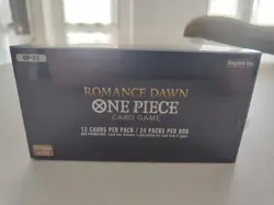 Box One Piece OP 01 Romance Dawn BLUE BOTTOM New Sealed FIRST WAVE 1st Print ENG - Image 2