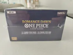 Box One Piece OP 01 Romance Dawn BLUE BOTTOM New Sealed FIRST WAVE 1st Print ENG - Image 3