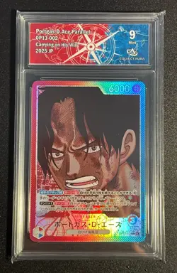 Carte One Piece Portgas D. Ace OP13/002 Parallel Collect Aura 9 - Image 1