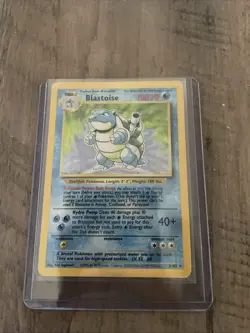 Pokemon TCG Base Set Holo Charizard Venusaur And Blastoise - Image 4