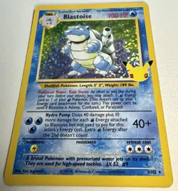 Blastoise 2/102 - Pokemon TCG - Celebrations 25th Anniversary Holo NM/M - Image 2