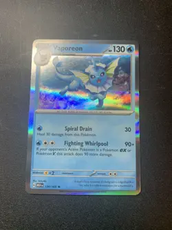 Pokemon 151 Flareon Vaporeon Jolteon Holo Rare Evolution Line English Near Mint - Image 4