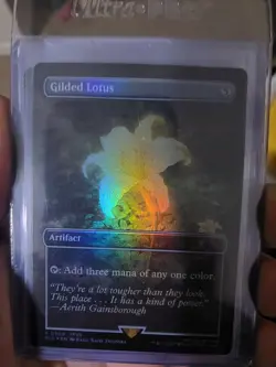 MTG Gilded Lotus Foil Card SLD - Image 1