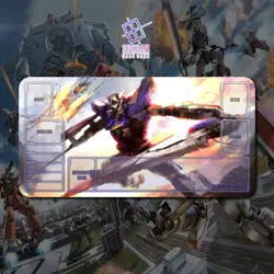 Playmat GN-001 Exia Gundam Card Game - Image 1