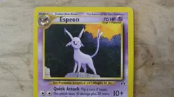 Pokemon Card Neo Discovery Espeon Rare Card 20/75 - Image 2