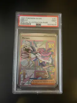2023 POKEMON SVI EN-SCARLET & VIOLET SPECIAL ILLUSTRATION RARE #251 MIRIAM PSA 9 - Image 1