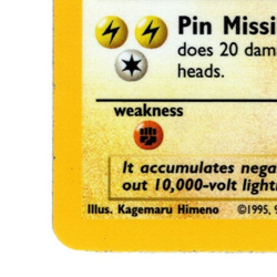 Jolteon 4/64 Jungle Holo Rare Pokemon Card TCG -MP - Image 5