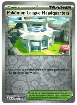 Pokemon League Headquarters 192/197 Reverse Holo SV03: Obsidian Flames Pokemon T - Image 1