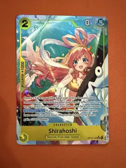Shirahoshi (Alternate Art) OP12-102 Legacy of the Master Foil One Piece Card - Image 1