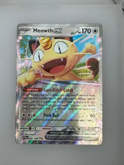 2026 Pokemon Perfect Order Meowth ex 062/088 NM - Image 1