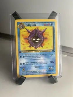 # Pokemon Vintage Fossil Cloyster 32/62 1st Edition WoTC 1999 Near Mint NM - Image 1