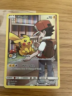 Pikachu 241/236 Sun & Moon Cosmic Eclipse Secret Rare Pokemon tcg - Image 1