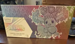 Pokemon TCG Sealed Prismatic Evolutions Eevee Super-Premium Collection Box 2024 - Image 1