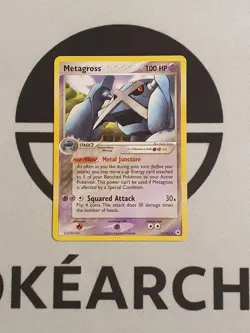 Pokemon Karte Metagross 11/101 EX HIDDEN LEGEND Set 2004 Pokemon NM Selten Stern - Image 1