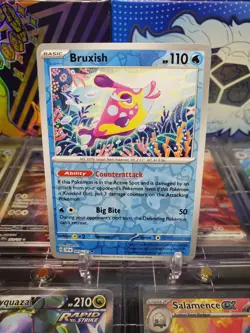 Bruxish 049/191 Reverse Holo Uncommon Pokemon TCG S&V Surging Sparks - Image 1