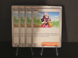 Pokemon TCG 4x Dawn 087/094 Phantasmal Flames ME02 Playset Supporter NM - Image 1