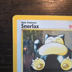 Pokemon Snorlax 11/64 Jungle Holo Rare Unlimited 1999 Basic 90 HP - Image 4