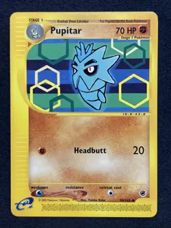 2002 Pokemon e-Series Expedition 90/165 Pupitar - Image 1