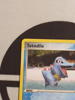 Pokemon Karte Karnimani 79/101 EX HIDDEN LEGEND Set 2004 Pokemon NM Totodile - Image 4