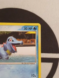 Pokemon Karte Karnimani 79/101 EX HIDDEN LEGEND Set 2004 Pokemon NM Totodile - Image 5