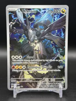 Pokemon N's Zekrom 031 Ascended Heroes ETB Promo English NM - Image 1