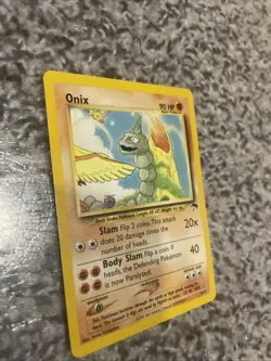 Onix 3/18 Southern Islands Pokemon Card - Image 4