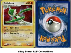 2007 Pokemon, D&P Secret Wonders, #6/132 Gallade Lv. 55, Holo Rare (b) - Image 1