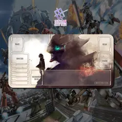 Playmat ASW-G-08 Gundam Barbatos Gundam Card Game - Image 1