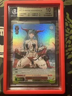 2025 Schwarz Azur Lane Vol.2 Regensburg SP English ✨ BGS 10 ✨ - Image 1