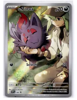 N's Zorua - SV: Scarlet & Violet Promo Cards 189 Promo LP-NM - Image 1