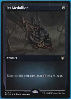 Jet Medallion (ETCHED) FOIL Commander Masters MINT Etched CARD (488445) ABUGames - Image 1