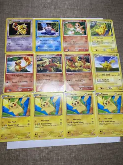 Vintage Pokemon Card Lot Kadabra 1st Edition Pikachu Moltres WOTC EX Era Mixed12 - Image 1