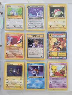 POKEMON Team Rocket lot of (61) cards - MINT - 9 Pocket Ultra Pro plastic/binder - Image 4