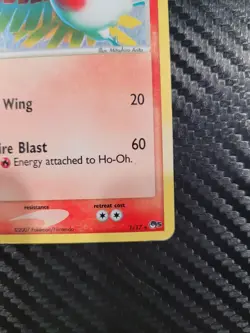 Ho-Oh 1/17 POP Series 5 Holo Rare Vintage Ex Era Pokemon TCG Card MP - Image 2