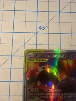 Pokemon TCG Muk Alolan Muk GX 61/214 Fun Fan Art Card - Image 2