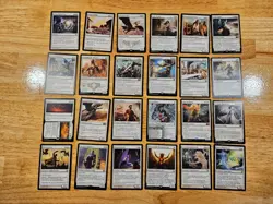 24x White Rare and Mythic Magic Cards Commander EDH Ready MTG WOTC M9288 - Image 1