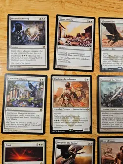 24x White Rare and Mythic Magic Cards Commander EDH Ready MTG WOTC M9288 - Image 2