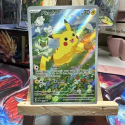 Pokemon Pikachu 088 Sv: Scarlet & Violet Promo Basic 70 HP Pika Bolt Holo Card - Image 1