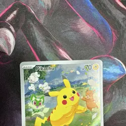 Pokemon Pikachu 088 Sv: Scarlet & Violet Promo Basic 70 HP Pika Bolt Holo Card - Image 5