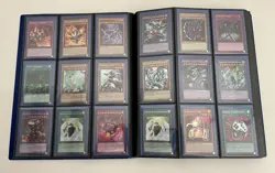 Yugioh 95 Foil Card 2 Binder Lot Dark Magician Blue-Eyes Red-Eyes Konami - Image 5
