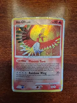 Ho-Oh - 10/132 - Pokemon Secret Wonders Holo Card DMG - Image 1