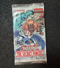 Yu-Gi-Oh! The Secret Forces Sealed Trading Card Blister Pack 1st Edition NEW - Image 1