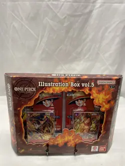 Bandai One Piece Card Game Illustration Box vol.5 Booster Promo Cards Sabo Ace - Image 1