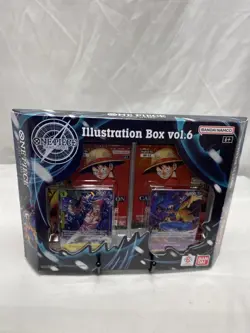 Bandai One Piece Card Game Illustration Box Vol.6 Booster Promo IBO6 Sealed - Image 1