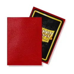 Arcane Tinmen Card Protection Standard Sleeves - Matte Ruby (100) SW (New) - Image 2