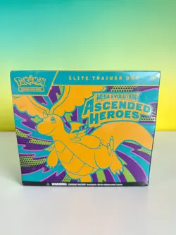 Pokemon TCG Mega Evolution Ascended Heroes Elite Trainer Box New Sealed Fast 🚚 - Image 1