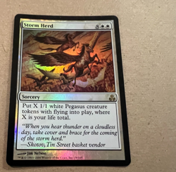 Foil - Storm Herd - Guildpact - MTG - Magic the Gathering - Image 2