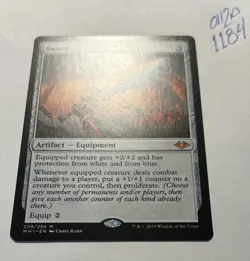 MTG Sword of Truth and Justice MH1 229/254 Modern Horizons Mythic NM - Image 2